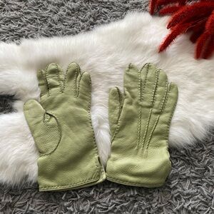 Portolano Luxury Leather and Wool Gloves